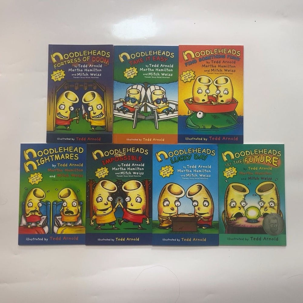 Noodleheads Book series Lot Of 7 By Tedd Arnold